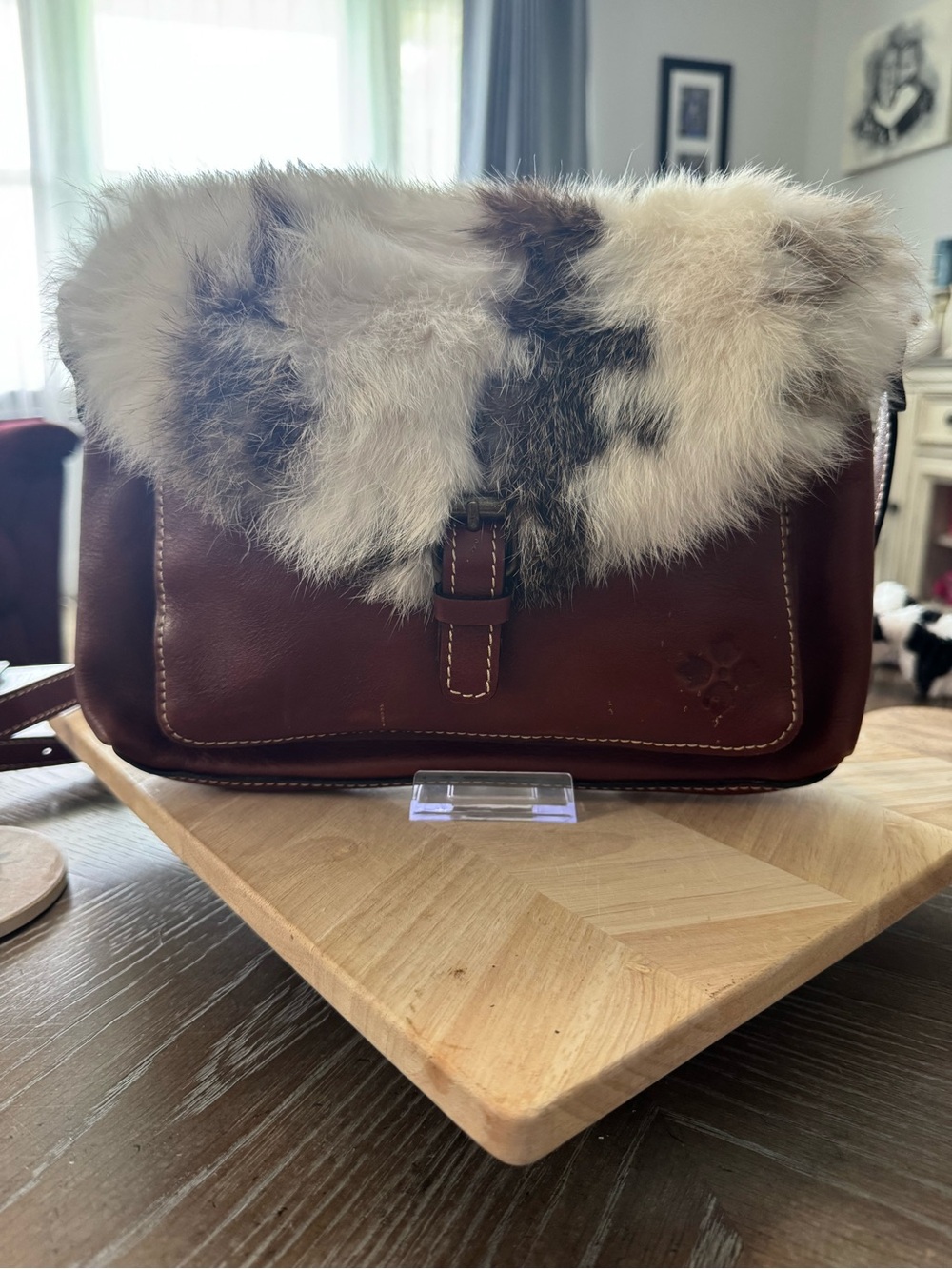 Patricia Nash leather crossbody bag
